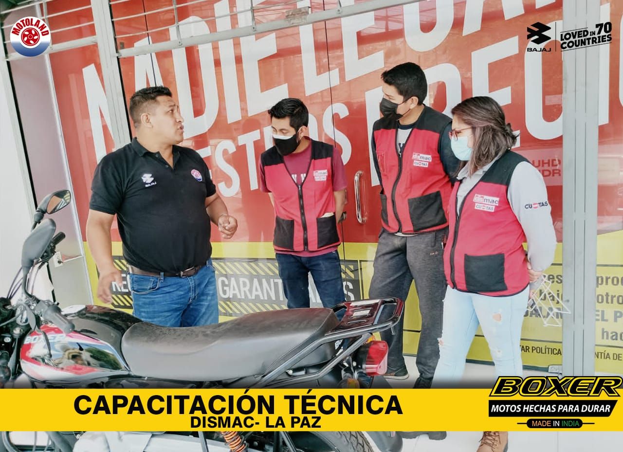 Capacitación técnica en DISMAC · La Paz