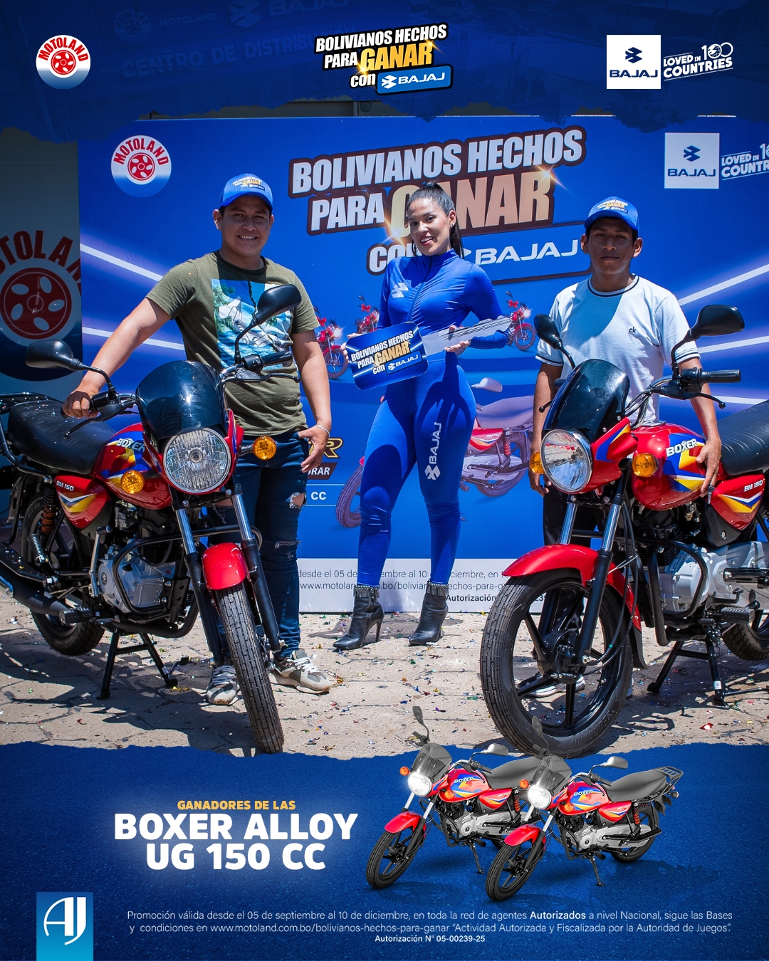 Ganadores del sorteo