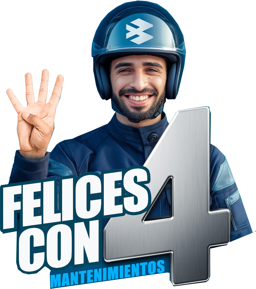 Felices con 4 Mantenimientos